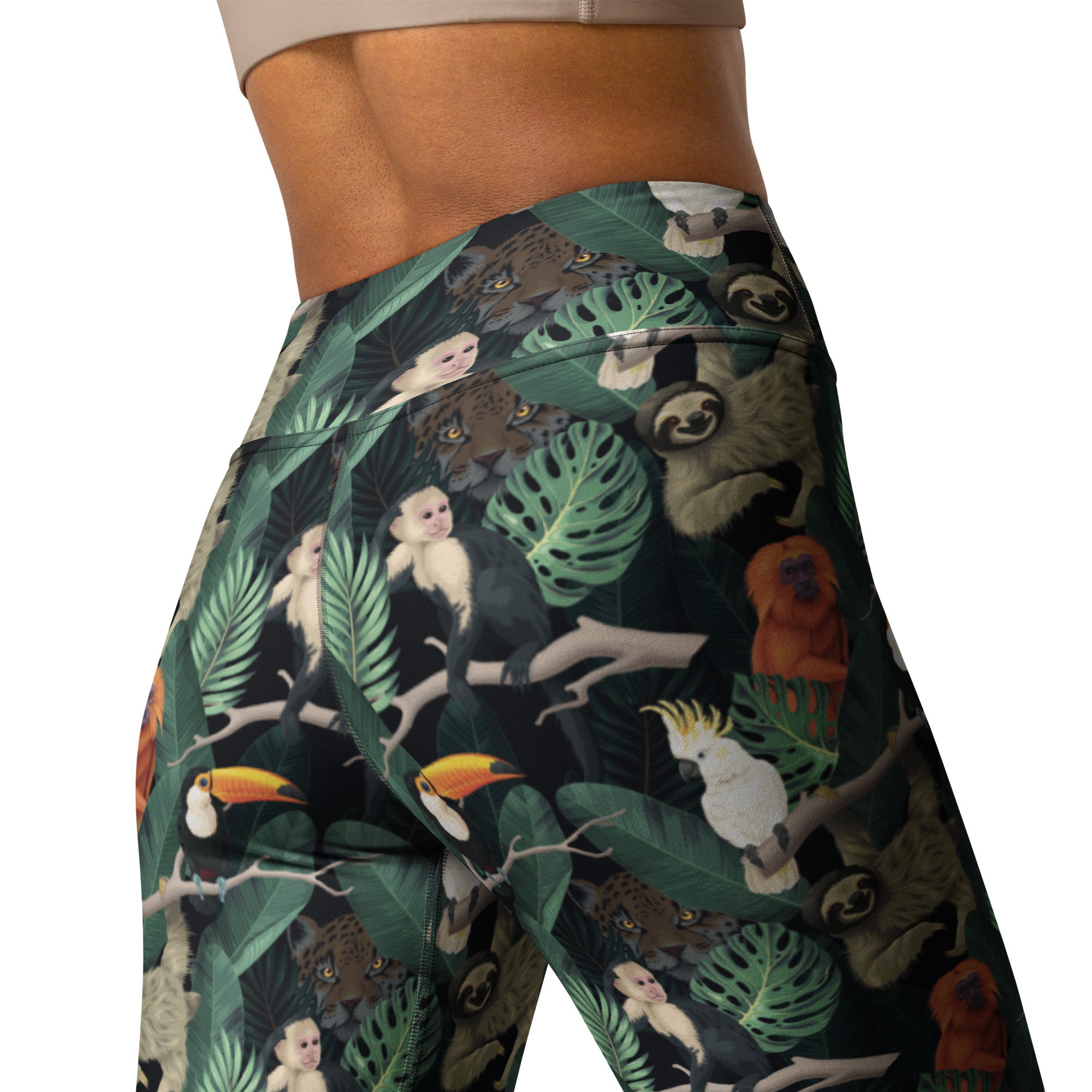 SHE REBEL - Be Wild Yoga Leggings